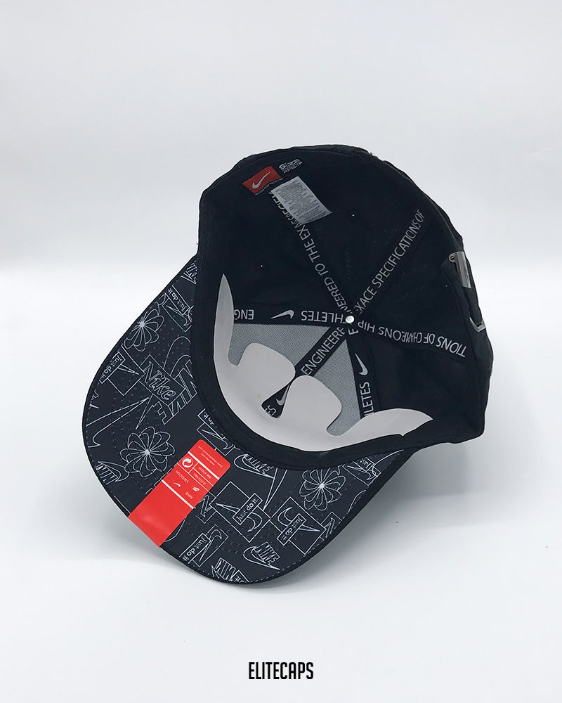 NKE Black Camo Baseball Cap - C0329