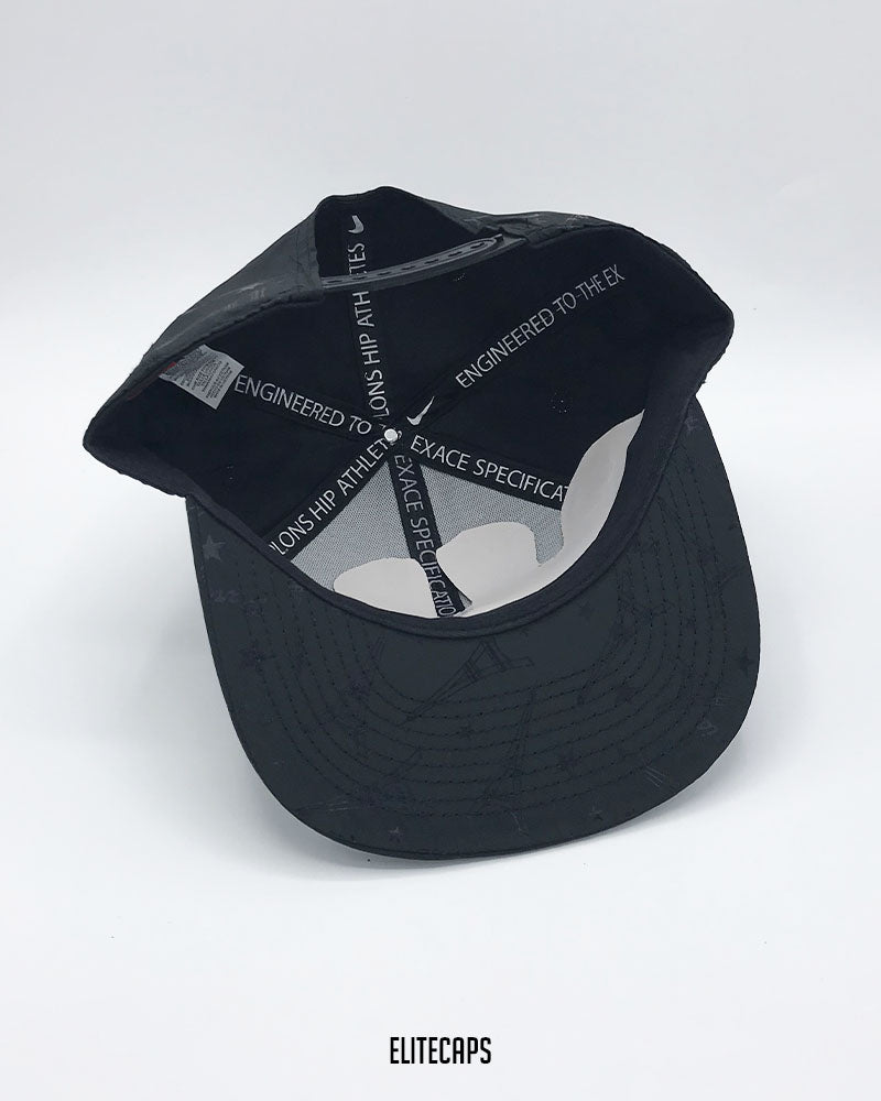 NKE Signature Black Snapback Cap - C05357