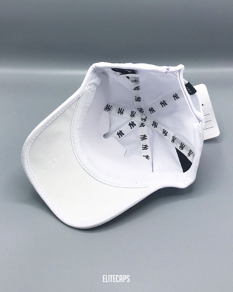 NY White Sports Baseball Cap - C0423