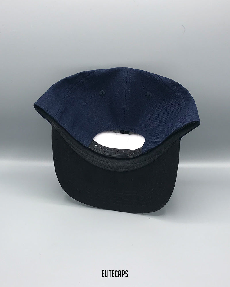 JDN Navy Black Jumpman Snapback Cap - C0415