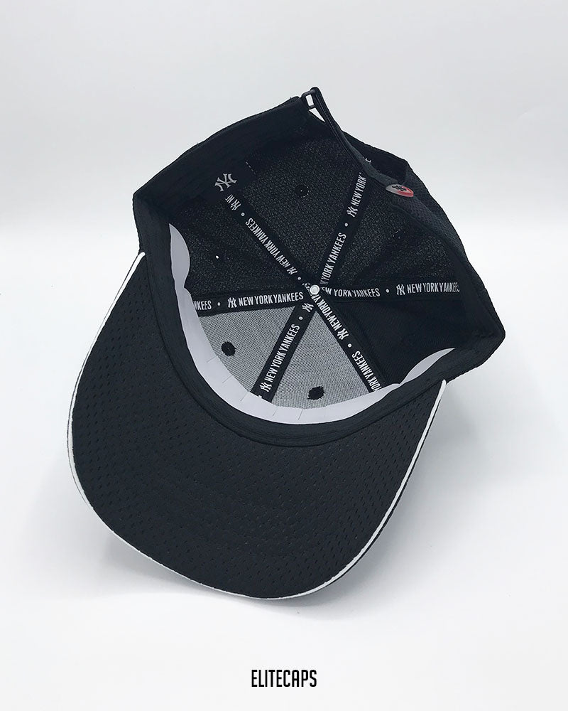 NY Black Mesh Cap - C0498