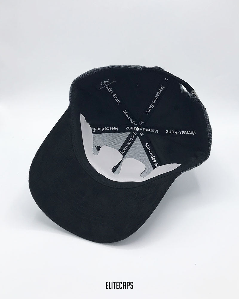 AMG Black Two-Tone Baseball Cap - C0547