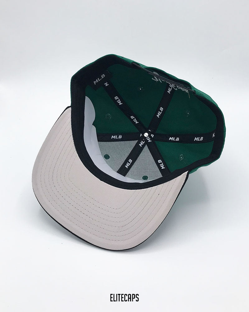 NY Yankees Green Snapback Cap - C0531