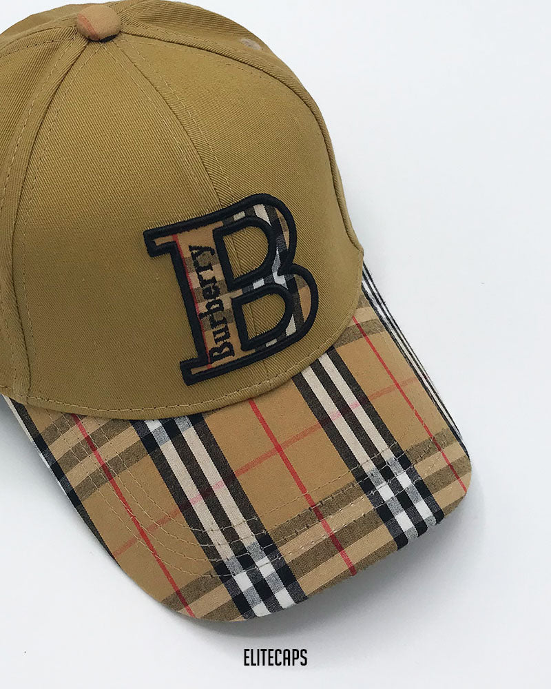 BURBERY Signature Two-Tone Baseball Cap - C0580