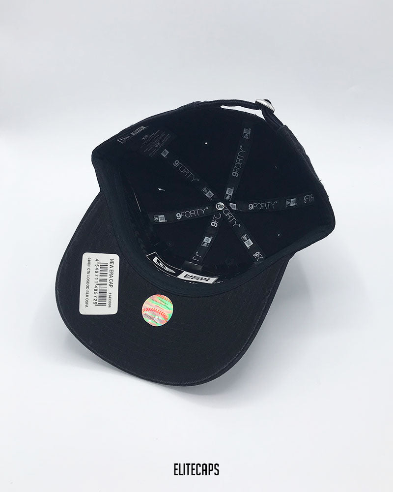 NEW ERA Lakers Black Strapback Cap - C0577
