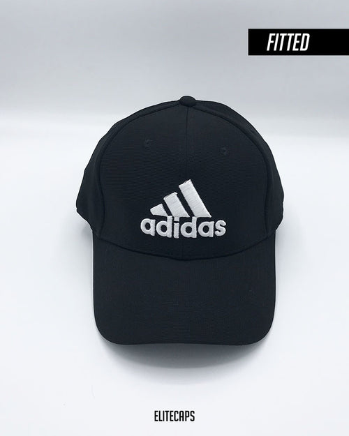 ADI Black Fitted Cap - C0369