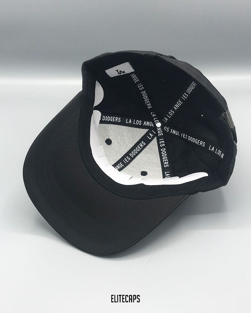 LA Black Pinstripe Baseball Cap - C0422