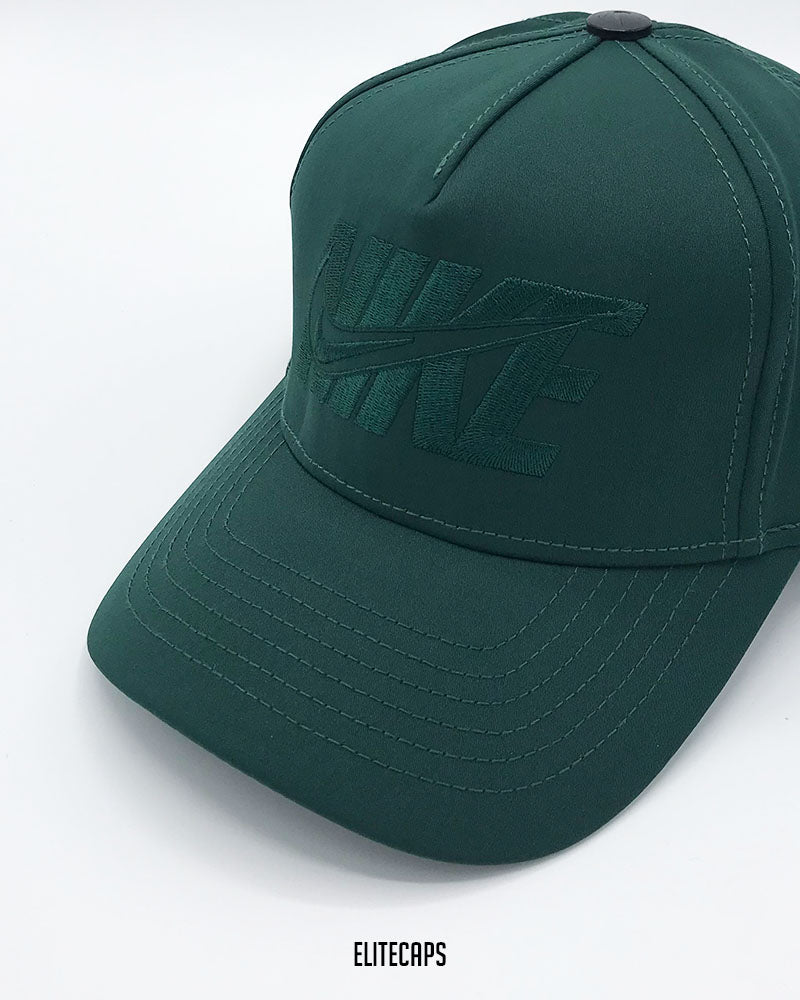 NIIKE Classic Green Embroidered Baseball Cap - C0696