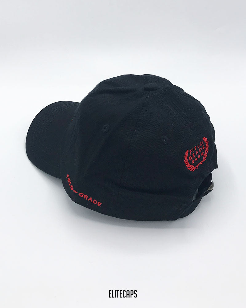 BOLD Black Embroidered Baseball Cap - C0574