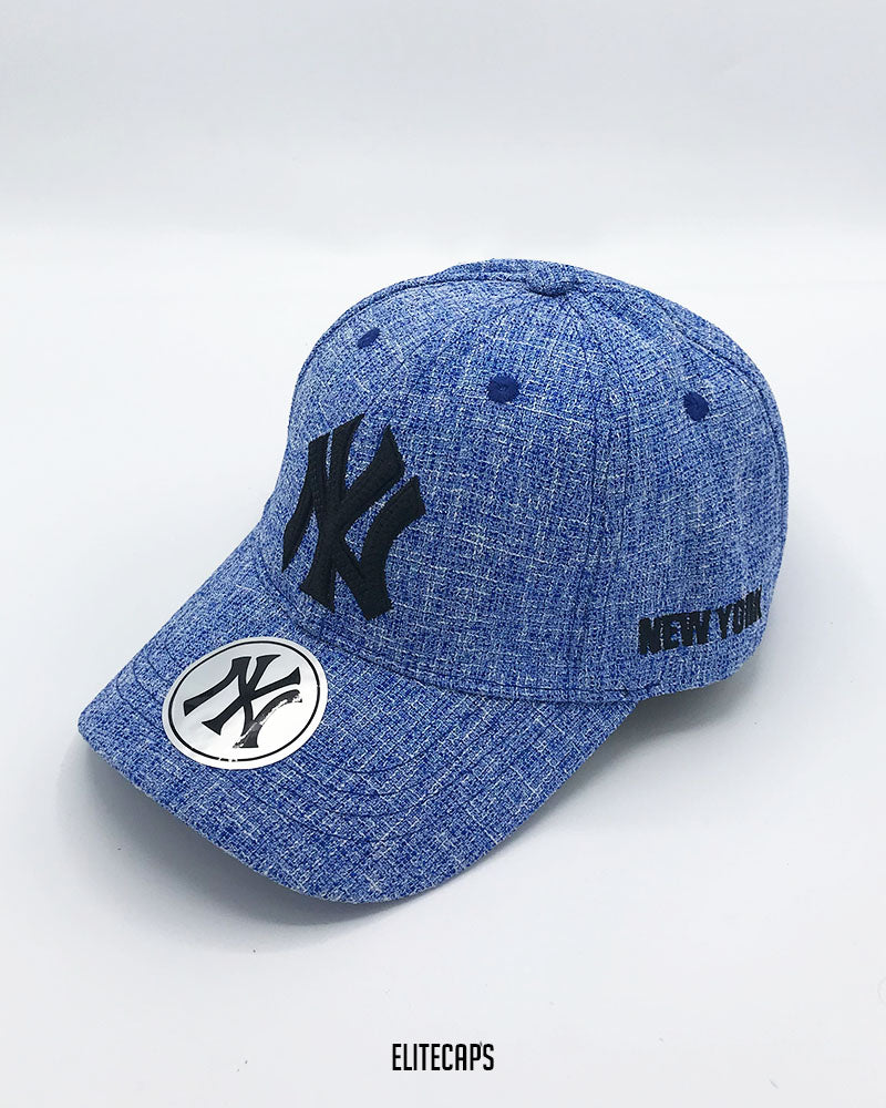 Premium NY Blue Baseball Cap - C0351