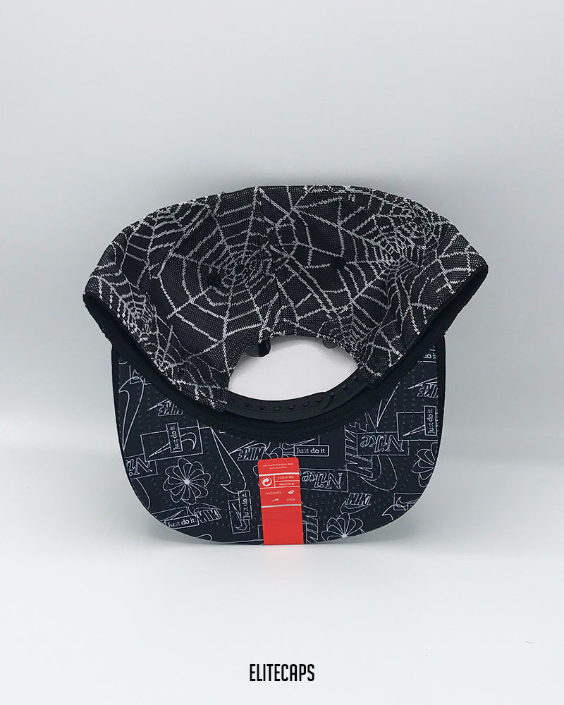 Black NK Spider Snapback Classic Cap - C0301