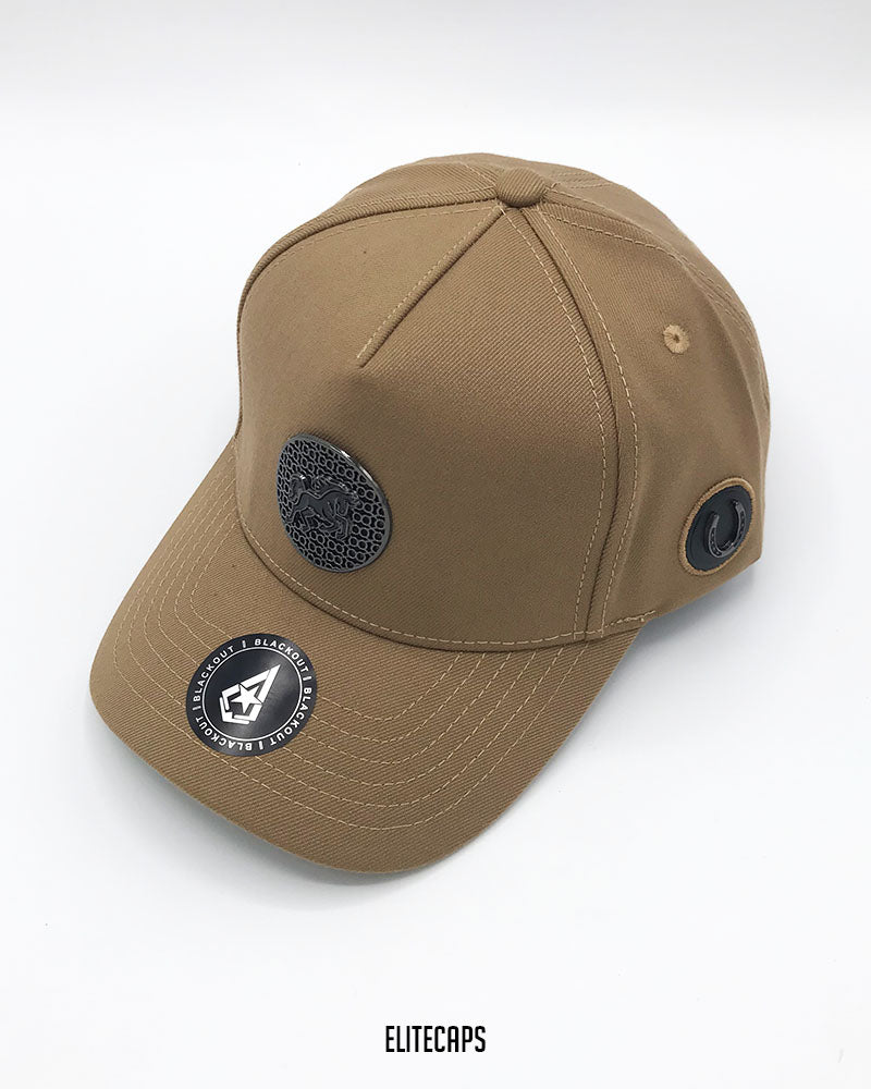 Luxury Brown Horse BKT Cap - C0630