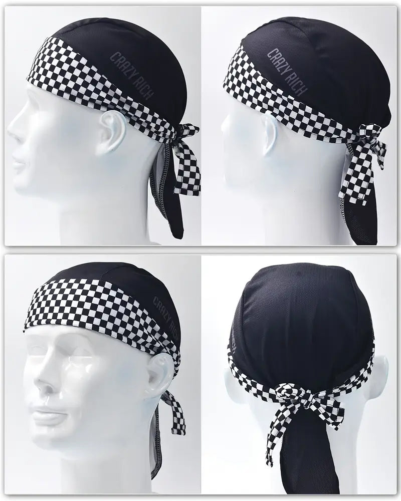 Retro Quick-Dry Pirate Biker Bandana - B007