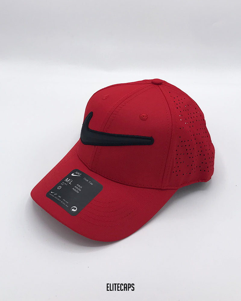 Red NK Perf Club Cap - C0334