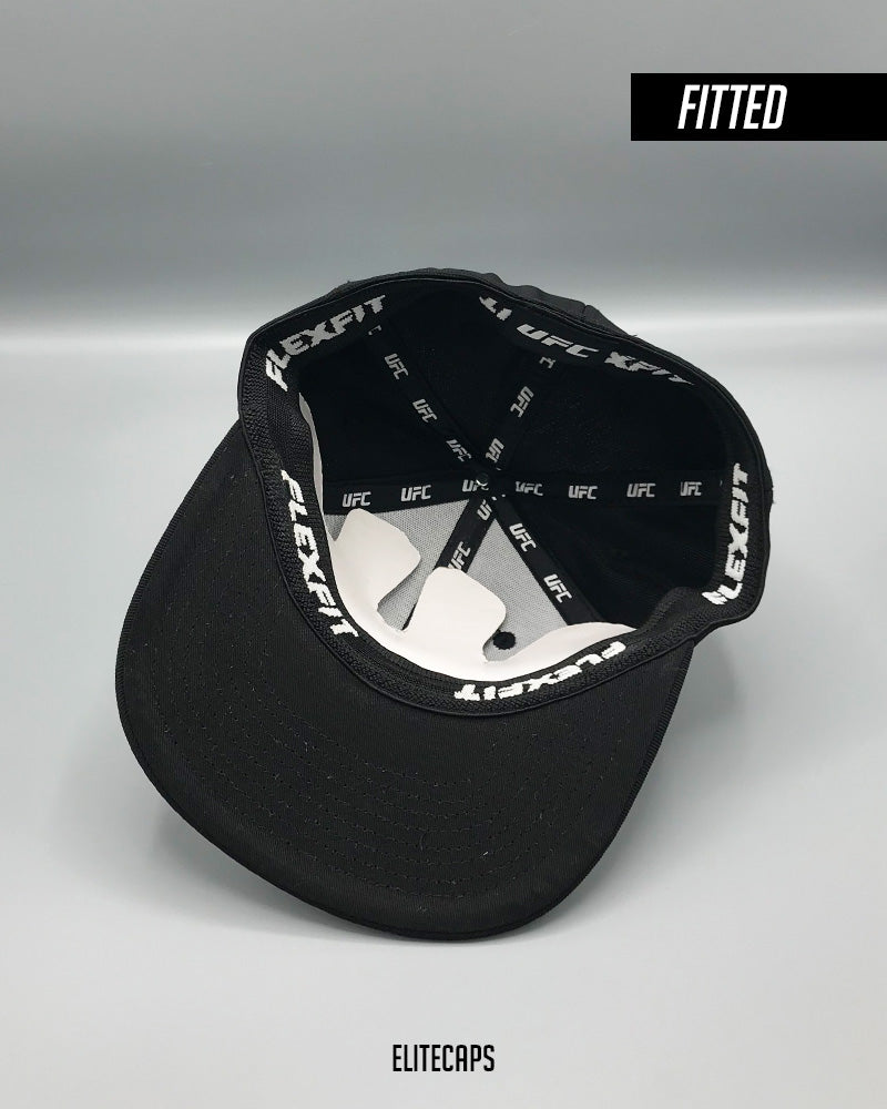 UFC Black Snapback Fitted Cap - C0394