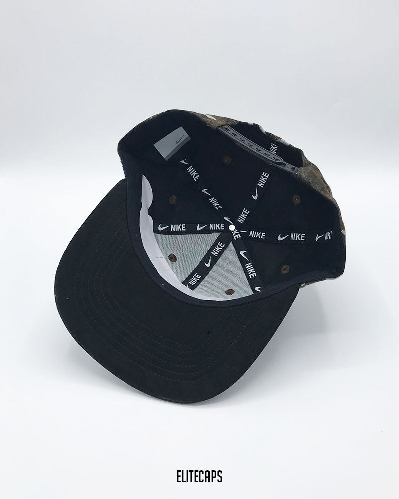 NKE Brown Camo Snapback Cap - C0600