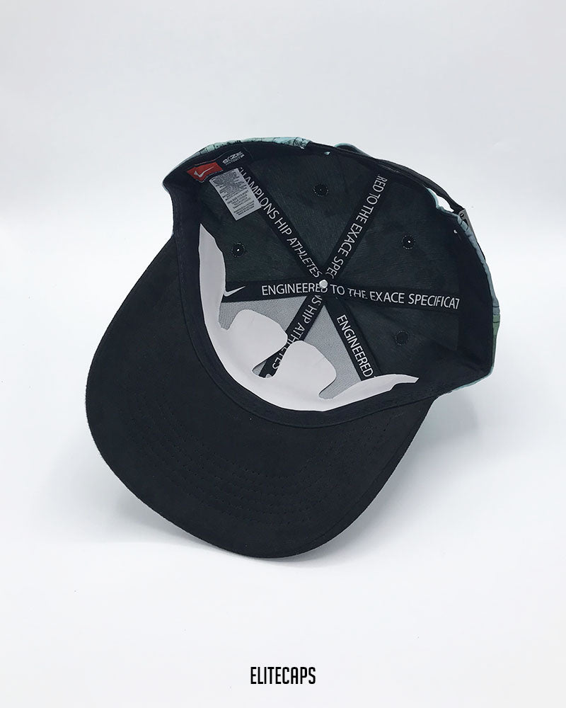 NIIKE Green Two-Tone Baseball Cap - C0565