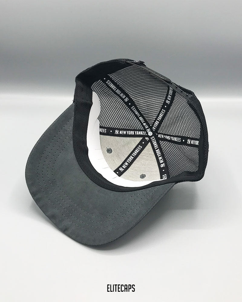 MLB Charcoal Grey NY Trucker Cap - C0405