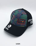 RedBull Black Contrast Embroidered Cap - C0672