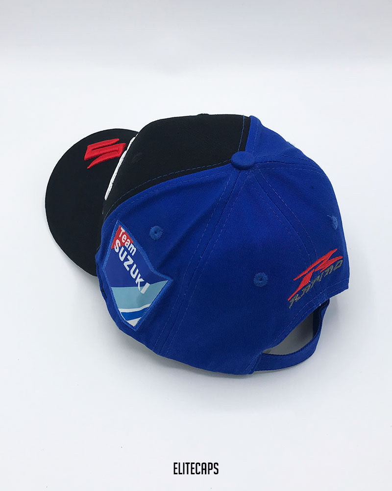 SUZUKI Royal Blue Two-Tone Cap - C0587