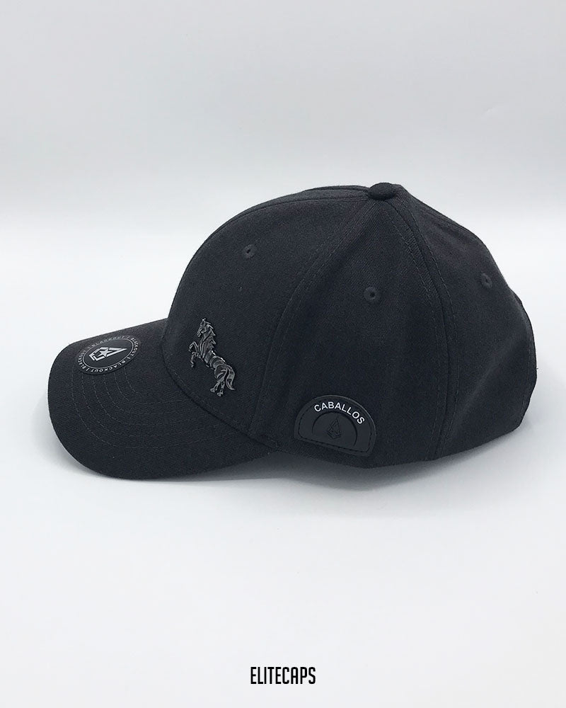 Luxury Grey Horse BKT Cap - C0614