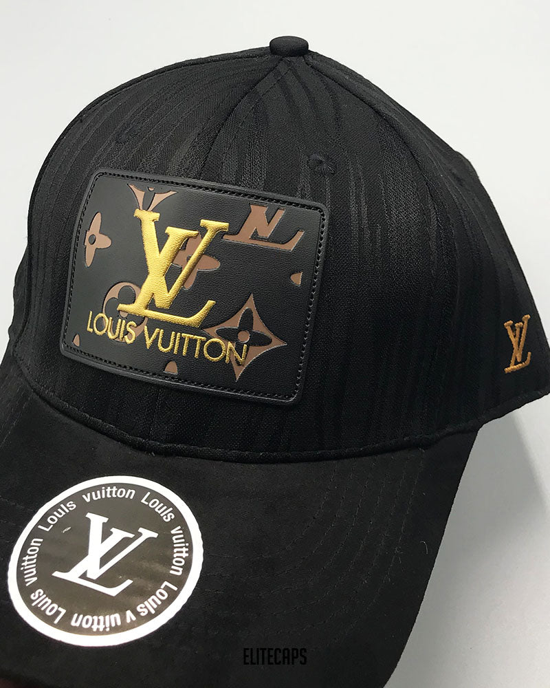 Premium LV Black Signature Cap - C0406