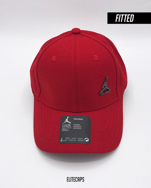AIR JORDAN Red Fitted Cap - C0592