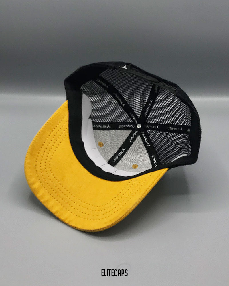 JDN Yellow Black Trucker Cap - C0402