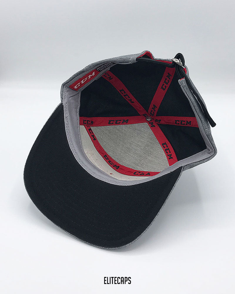 Premium CCM Grey Snapback Cap - C0458