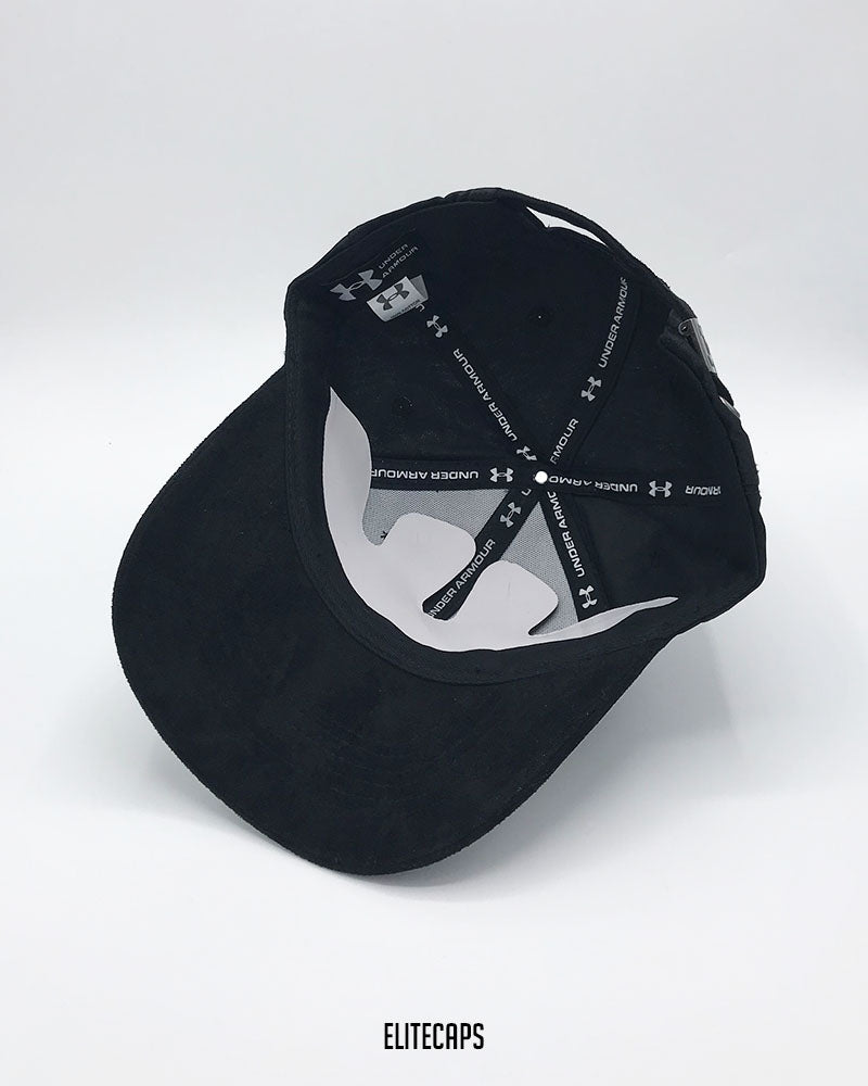 UA Jet Black Camo Baseball Cap - C0537