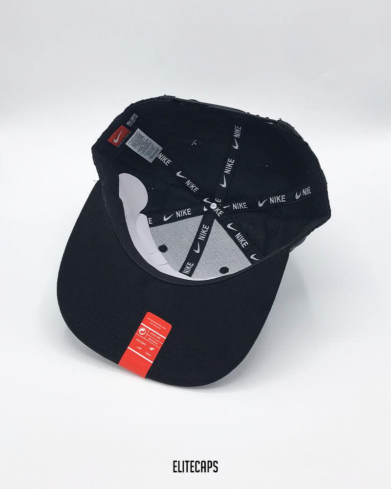NKE Signature Black Snapback Cap - C0532