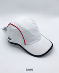 LACOSTTE White Triple Panel Cap - C0558