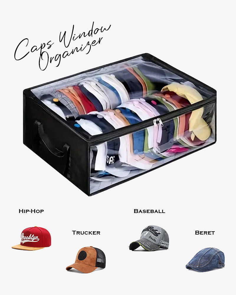 Caps Organizer Window Bag - BG006