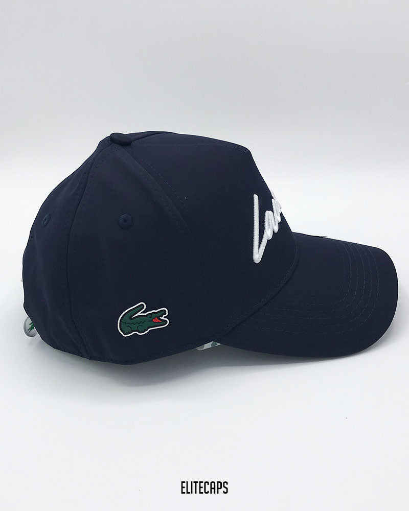 LACOSTTE Signature Dark Blue Cap - C0584