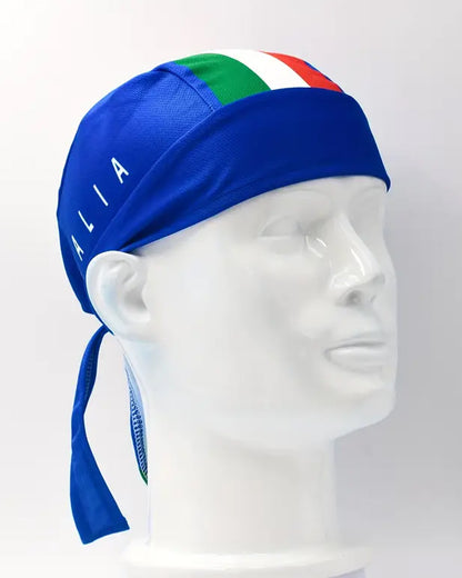 Italian Blue Quick-Dry Biker Bandana - B010