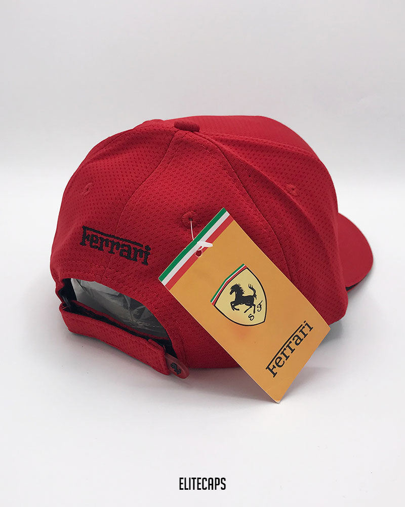 Red FERRARI Classic Cap - C0474