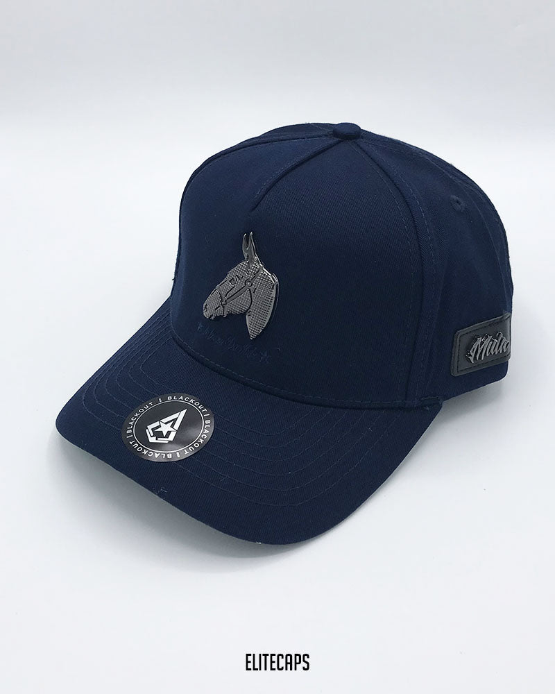 Classic Horse Navy Blue BKT Cap - C0694