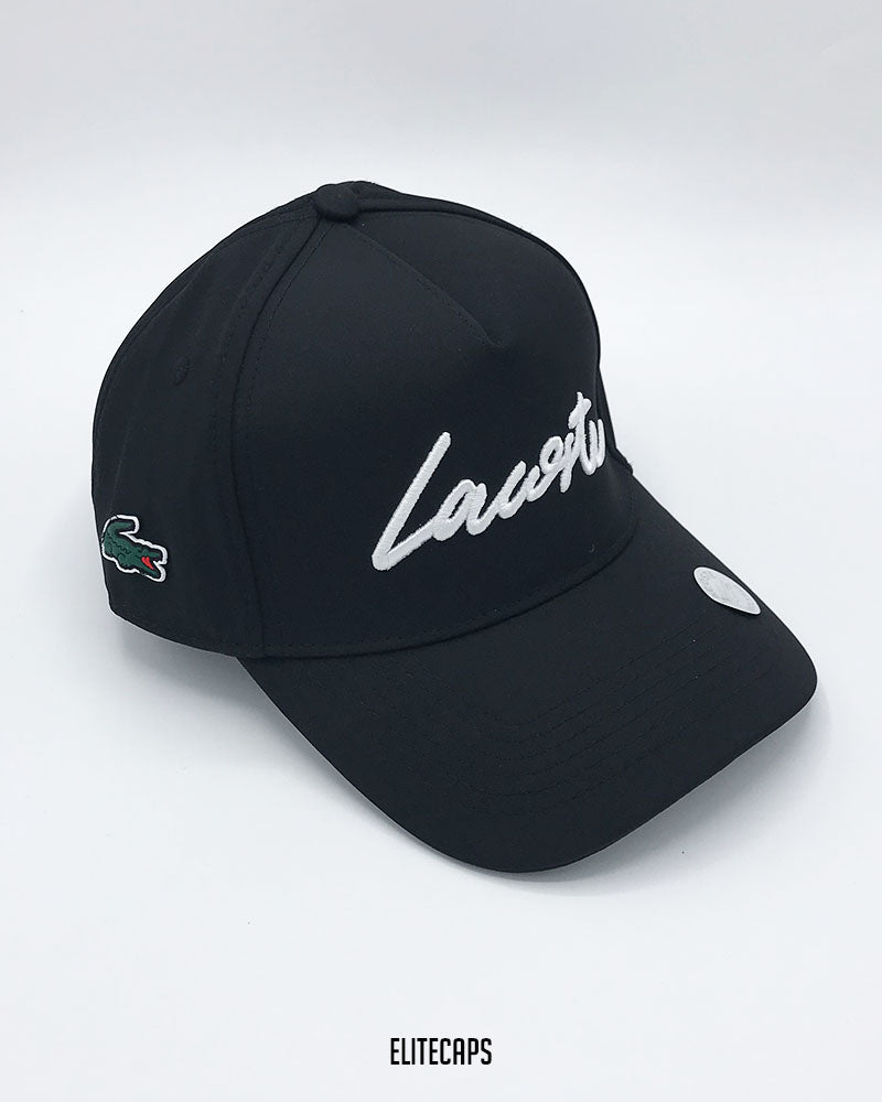 LACOSTTE Signature Black Cap - C0548