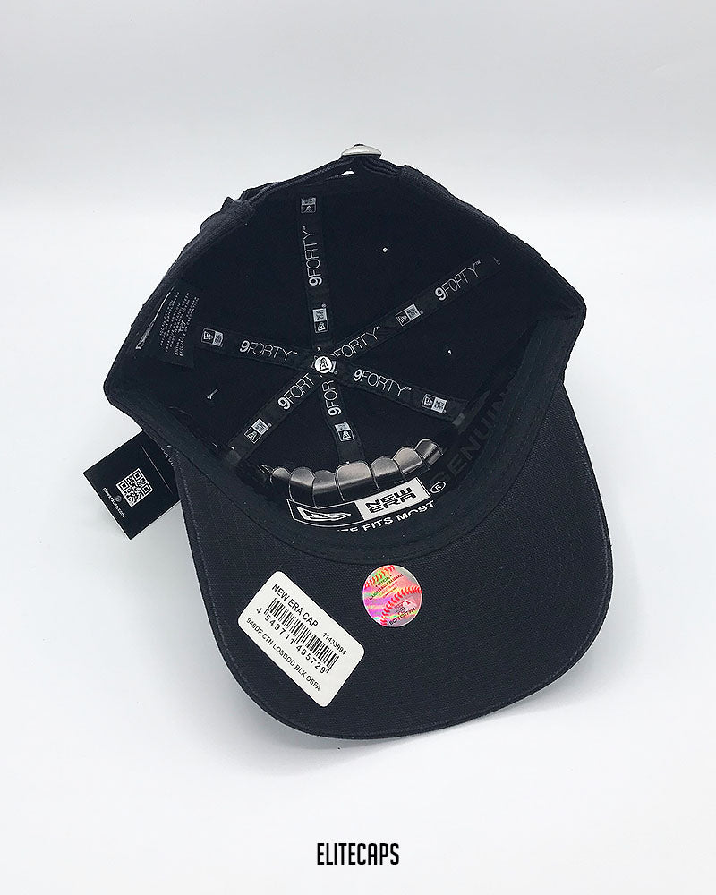 New Era LA Casual Classic Black Strapback Cap - C0501