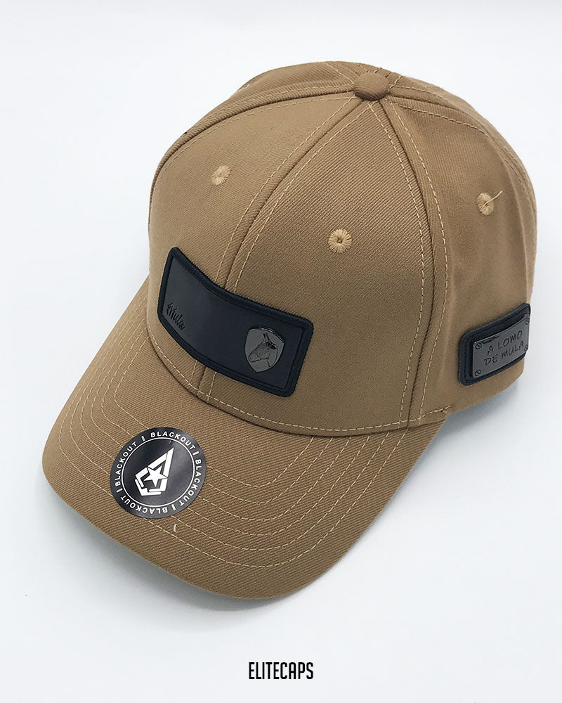 Luxury Bold Grey Horse BKT Cap - C0495