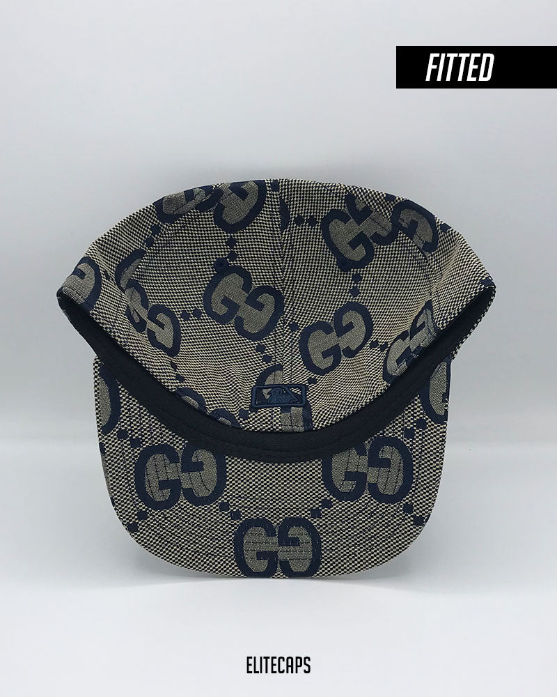 GG Supreme Fitted Cap (Navy Blue Edition) - C0428