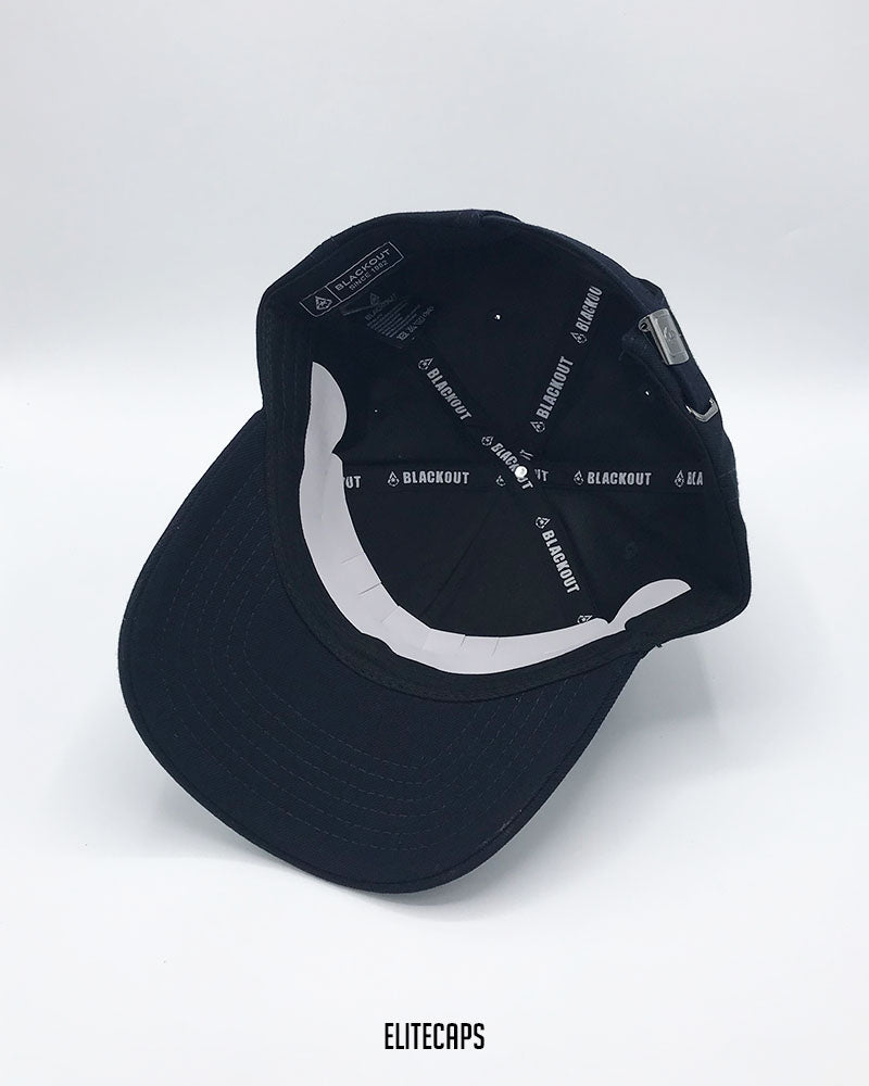 New Luxury Bold Navy Horse BKT Cap - C0633