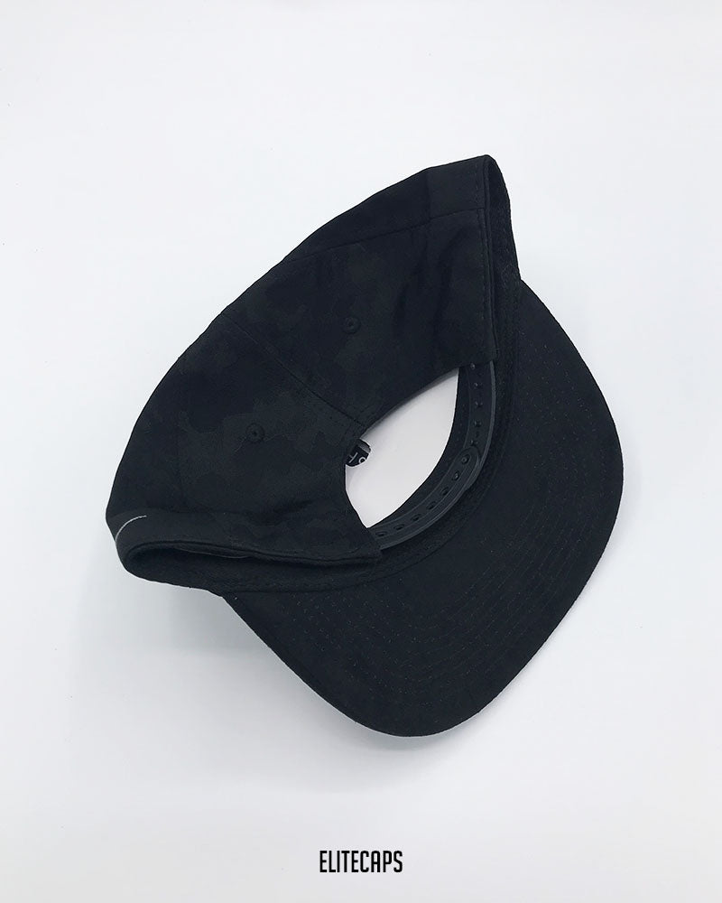 NKE Black Camo Snapback Cap - C0561