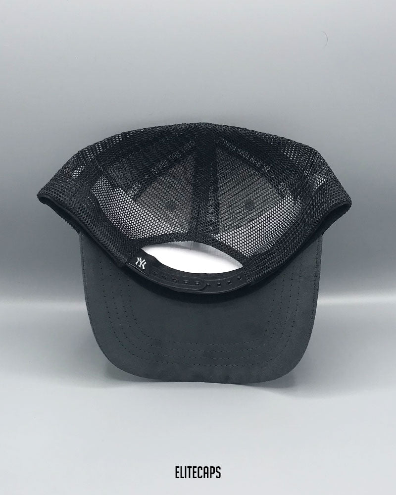 MLB Charcoal Grey NY Trucker Cap - C0405