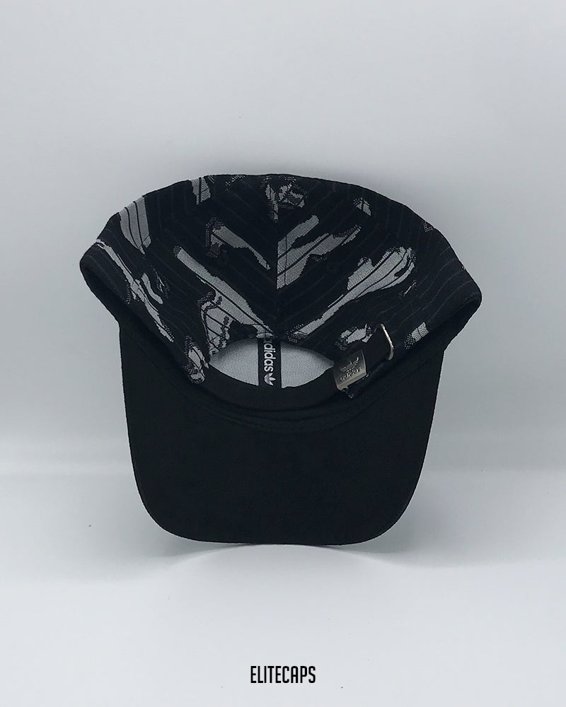 ADID Black & Grey Two-Tone Camo Baseball Cap - C0326