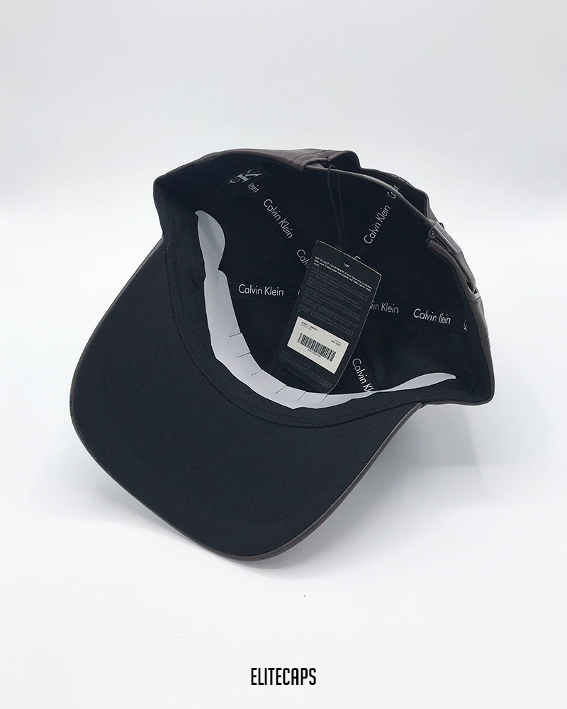 CK Classic Faux Leather Cap - C0520