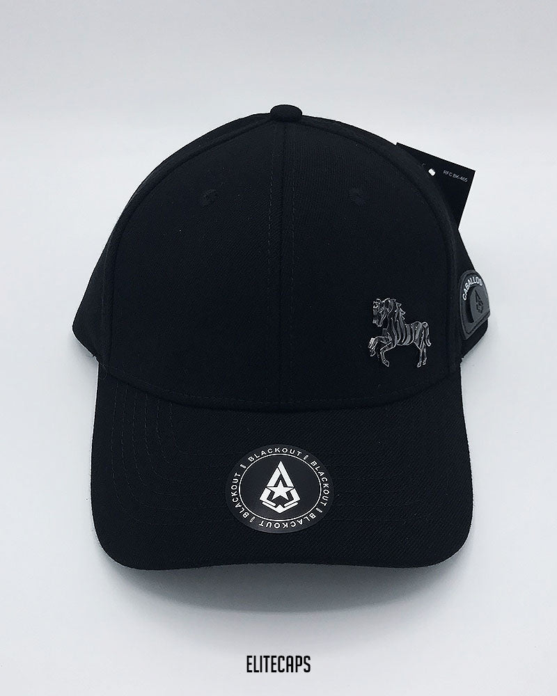 Luxury Black Horse BKT Cap - C0472