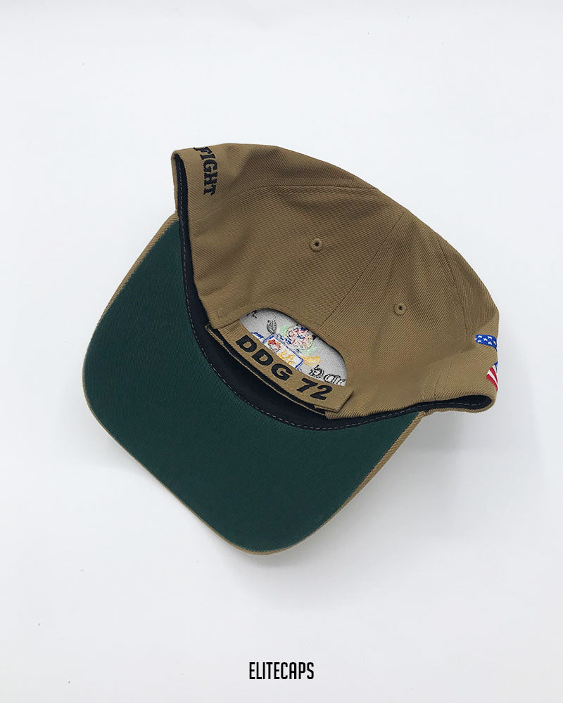 U.S.S Mahaan 70 Embroidered Cap - C0569