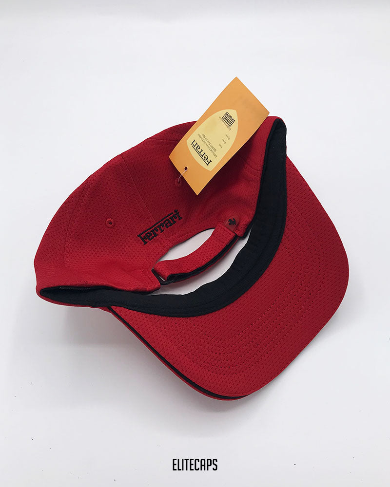 Red FERRARI Classic Cap - C0474