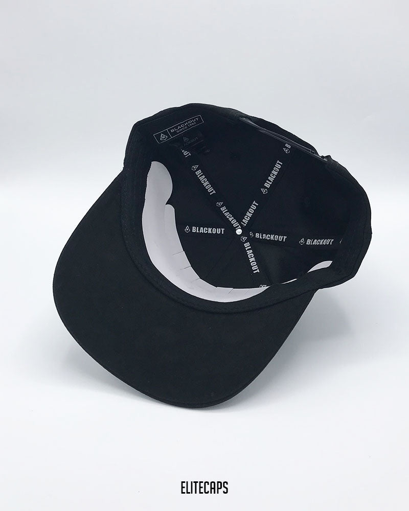 Jet Black Captain BKT Snapback Cap - C0581